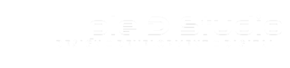 Triple D Studio white transparent Logo